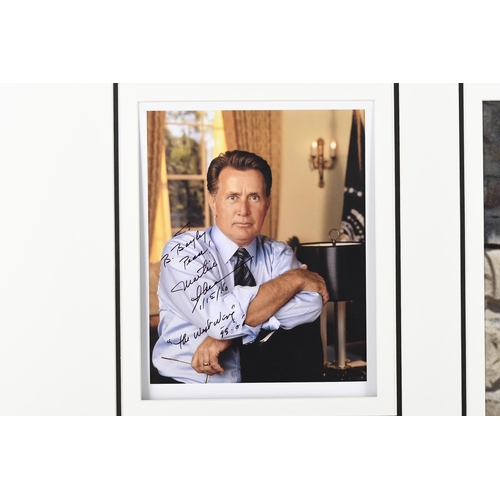 115 - Martin Sheen Unique Signed Photo Presentation