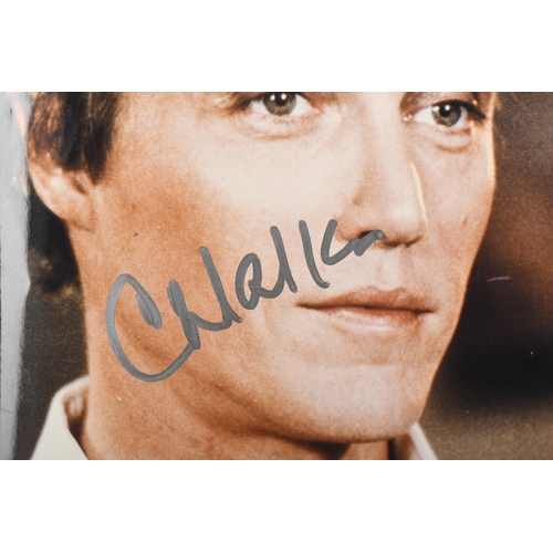 119 - Christopher Walken Unique Signed Photo Presentation