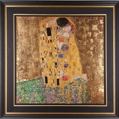 12 - Totally Stunning 22 carat Gold Gustav Klimt 