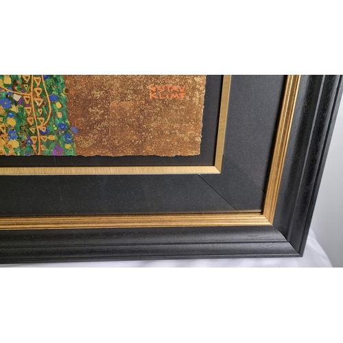 12 - Totally Stunning 22 carat Gold Gustav Klimt 