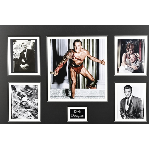 122 - Kirk Douglas Signed Photo Presentation