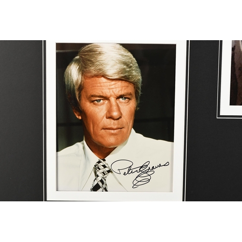 125 - Peter Graves Unique Signed Photo Presentation