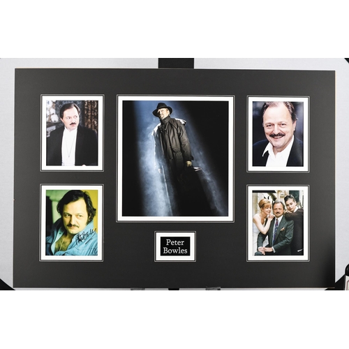 134 - Peter Bowles Signed Photo Presentation