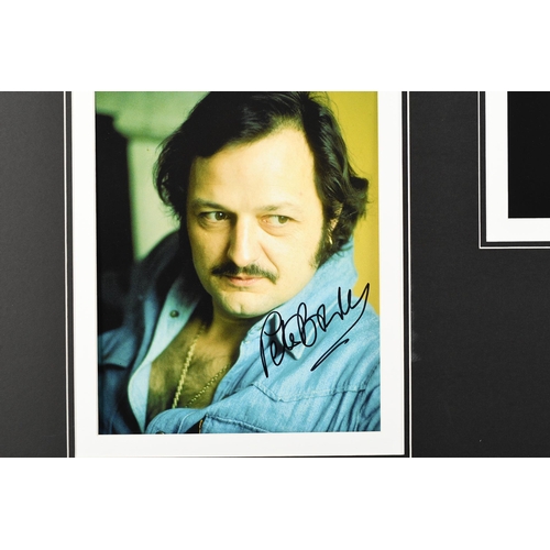 134 - Peter Bowles Signed Photo Presentation