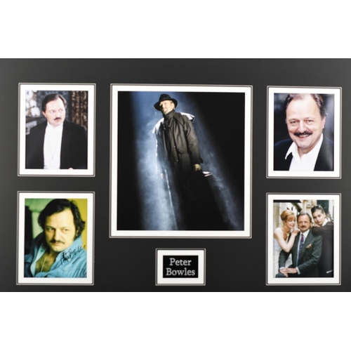 134 - Peter Bowles Signed Photo Presentation