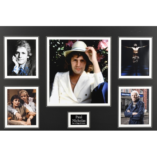 139 - Paul Nicholas Signed Photo Presentation