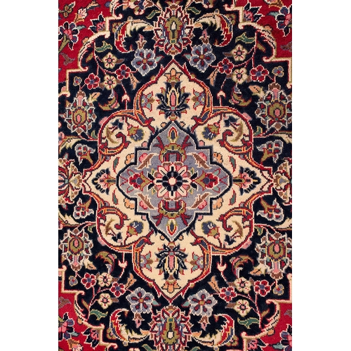 167 - Very Large Hand Knotted Persian Kashan Rug