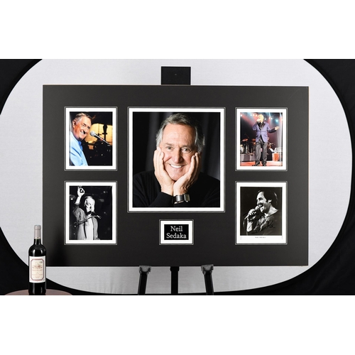 180 - Neil Sedaka Signed Photo Presentation