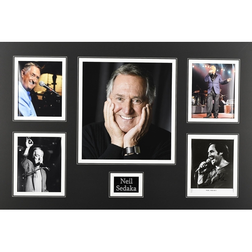 180 - Neil Sedaka Signed Photo Presentation