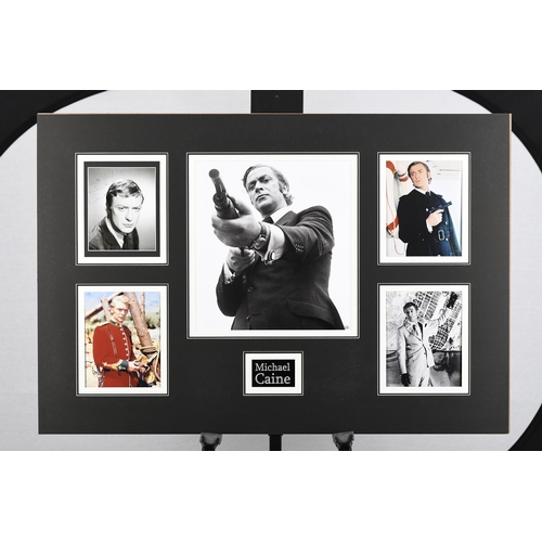 181 - Michael Caine Unique Signed Photo Presentation