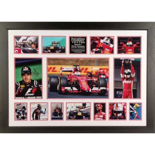 183 - Sebastian Vettel Presentation with Original Signature