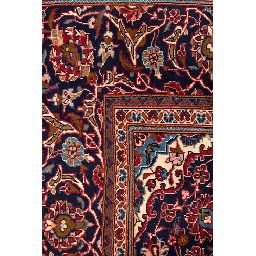 4 - Persian Large Hand Knotted Kashan Rug