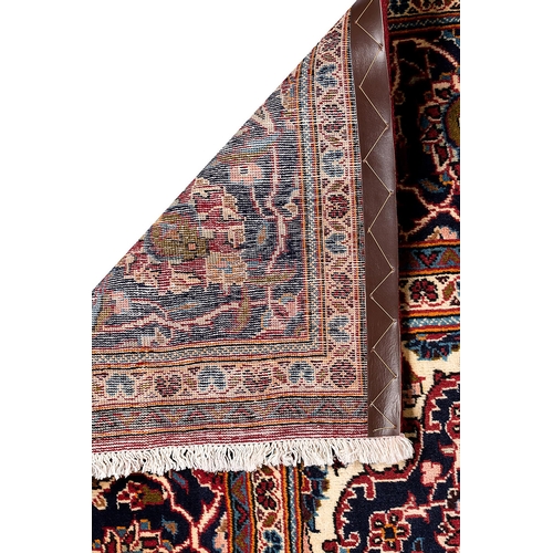 4 - Persian Large Hand Knotted Kashan Rug