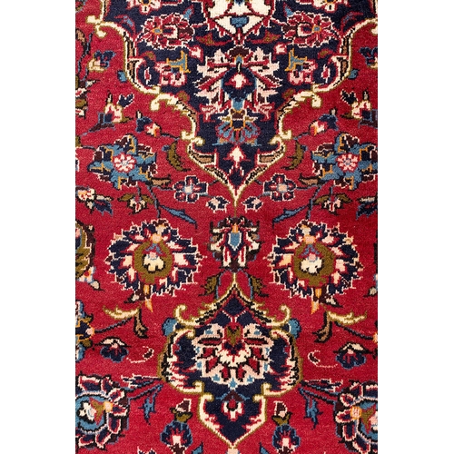 4 - Persian Large Hand Knotted Kashan Rug