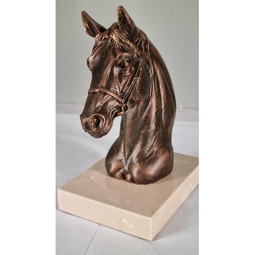 41 - Sculpture of a Horse Bust