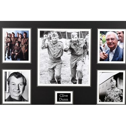 47 - Clive Dunn Signed Photo Presentation