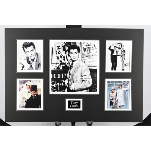 48 - Tony Curtis Signed Photo Presentation