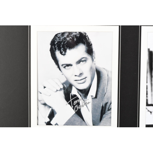 48 - Tony Curtis Signed Photo Presentation