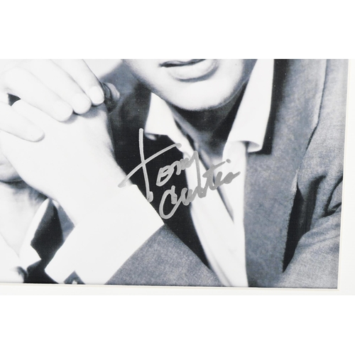 48 - Tony Curtis Signed Photo Presentation