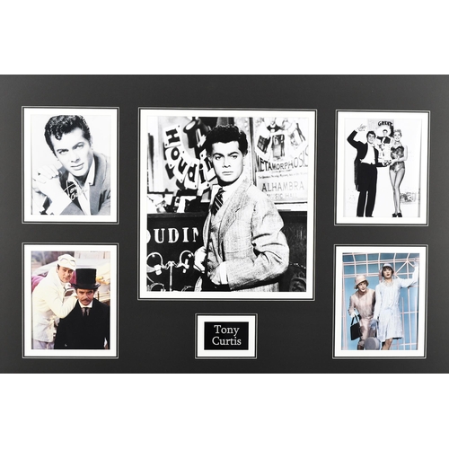 48 - Tony Curtis Signed Photo Presentation