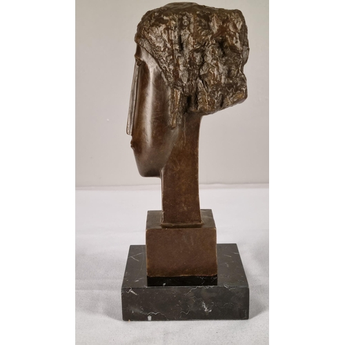 55 - Solid Bronze Art Sculpture