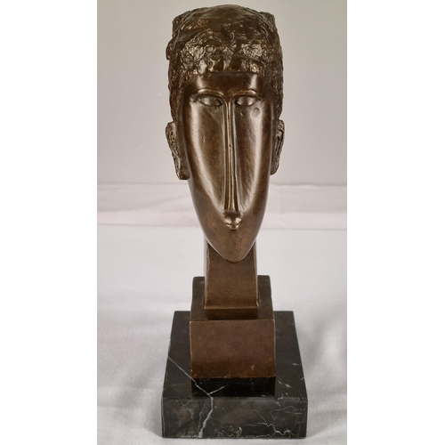 55 - Solid Bronze Art Sculpture