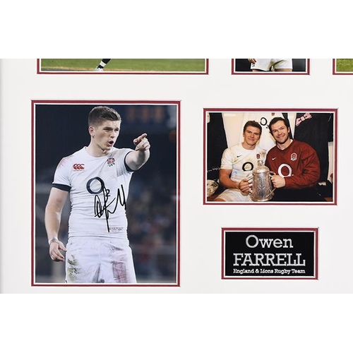 57 - Owen Farrell Signed Photo