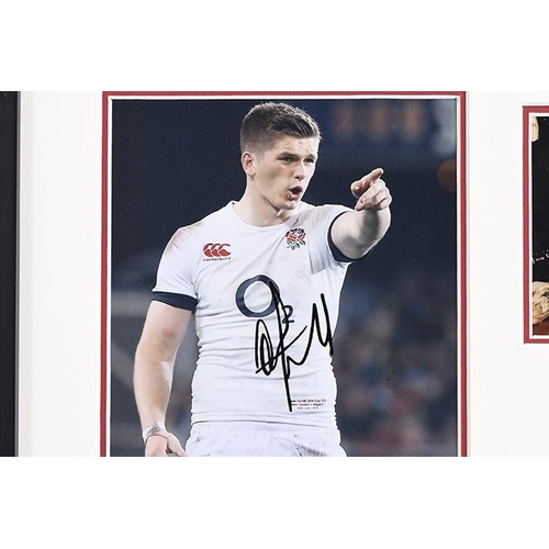 57 - Owen Farrell Signed Photo