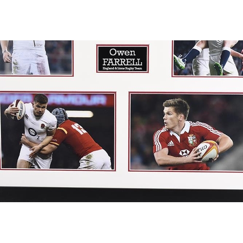 57 - Owen Farrell Signed Photo