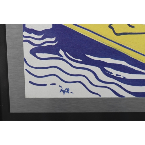 6 - Rare Roy Lichtenstein Limited Edition on Metal