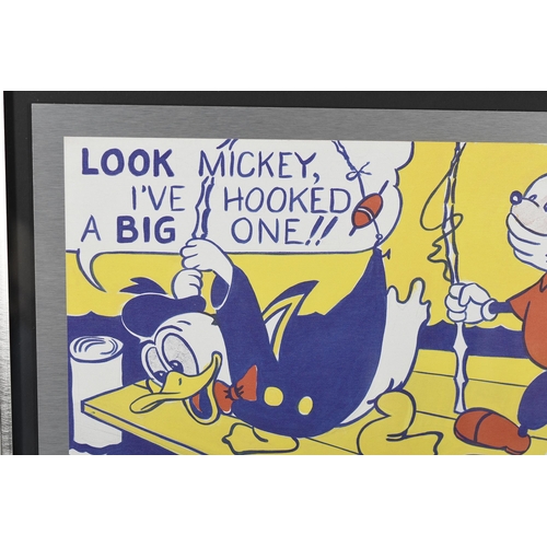 6 - Rare Roy Lichtenstein Limited Edition on Metal