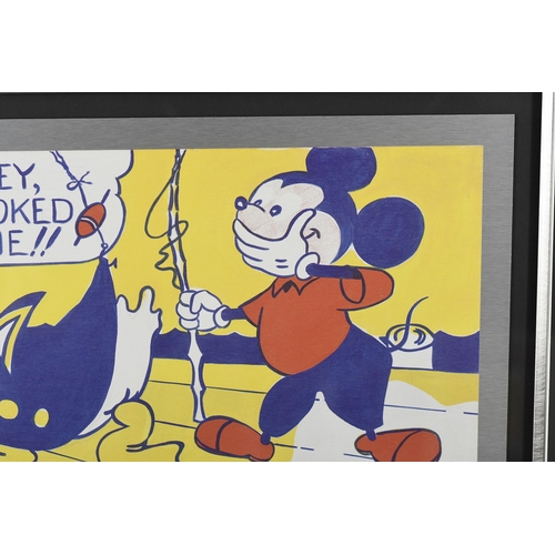 6 - Rare Roy Lichtenstein Limited Edition on Metal