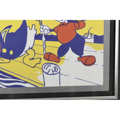 6 - Rare Roy Lichtenstein Limited Edition on Metal