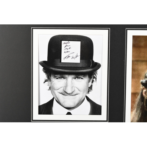 61 - Robin Williams Signed Photo Presentation