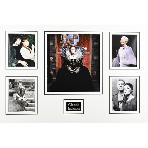 66 - Glenda Jackson Unique Signed Photo Presentation