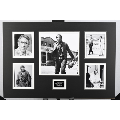 68 - Anthony Quinn Signed Photo Presentation