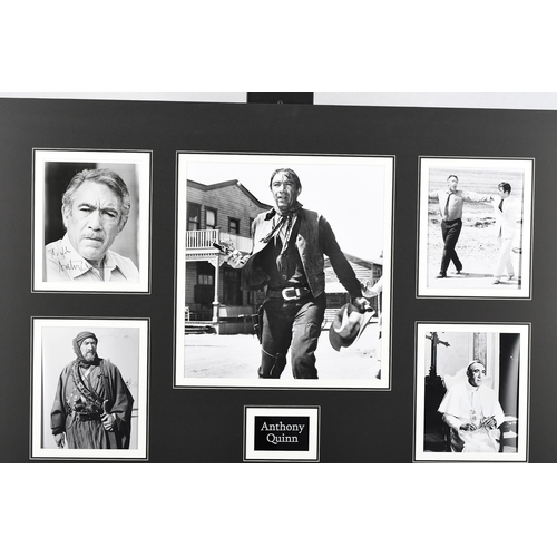 68 - Anthony Quinn Signed Photo Presentation