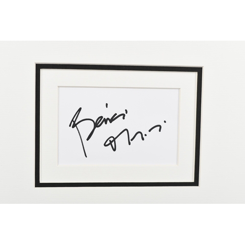 79 - Benicio Del Toro Original Signature Presentation