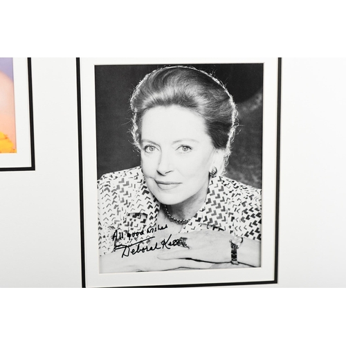 91 - Deborah Kerr Unique Signed Photo Presentation