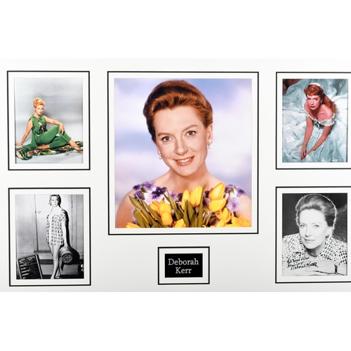 91 - Deborah Kerr Unique Signed Photo Presentation