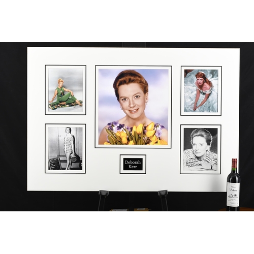 91 - Deborah Kerr Unique Signed Photo Presentation