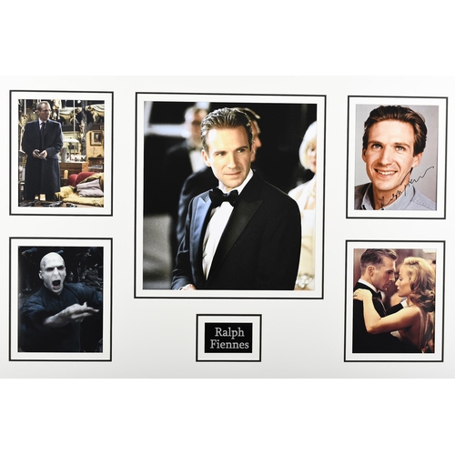 97 - Ralph Fiennes Unique Signed Photo Presentation