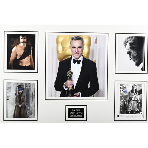 98 - Daniel Day Lewis Unique Signed Photo Presentation