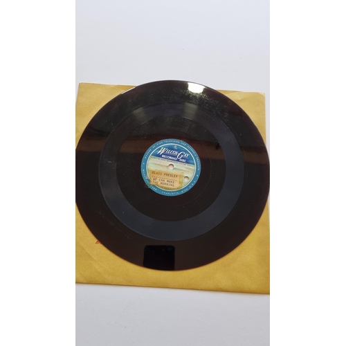 105 - Elvis Presley Original Recordio (Acetate) Disc.