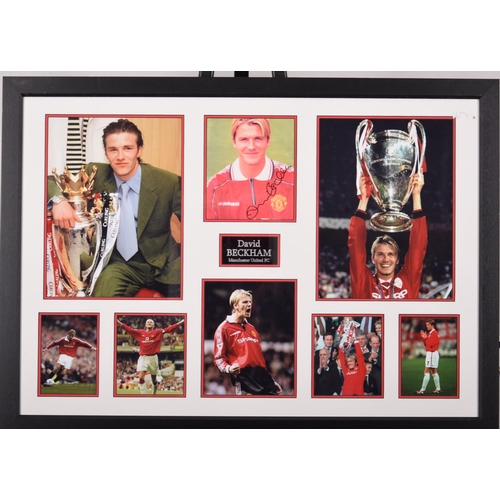 112 - DAVID BECKHAM original signed presentation