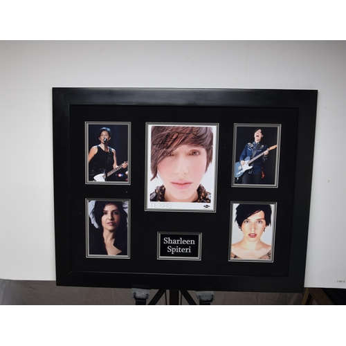 148 - SHARLEEN SPITERI framed original signature presentation