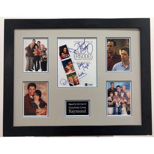 151 - EVERYBODY LOVES RAYMOND framed original signature presentation