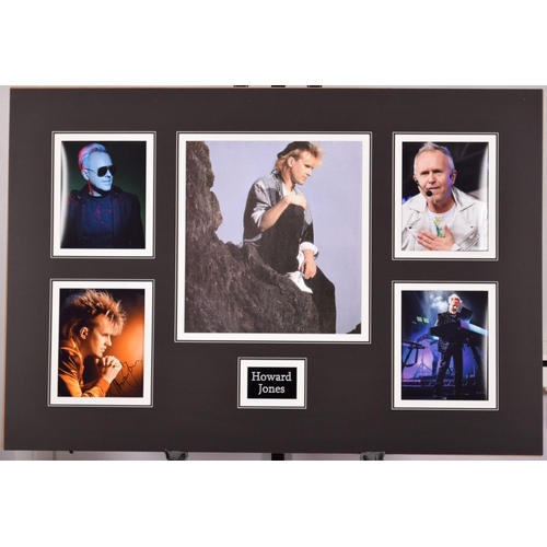 157 - HOWARD JONES original signed presentation