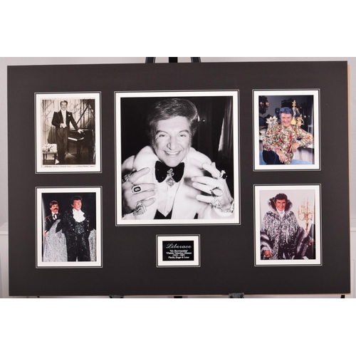 186 - LIBERACE original signed presentation