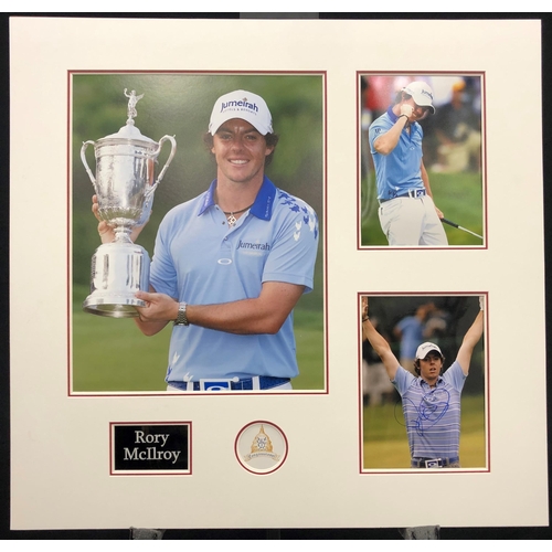 371 - RORY McILROY original signed presentation